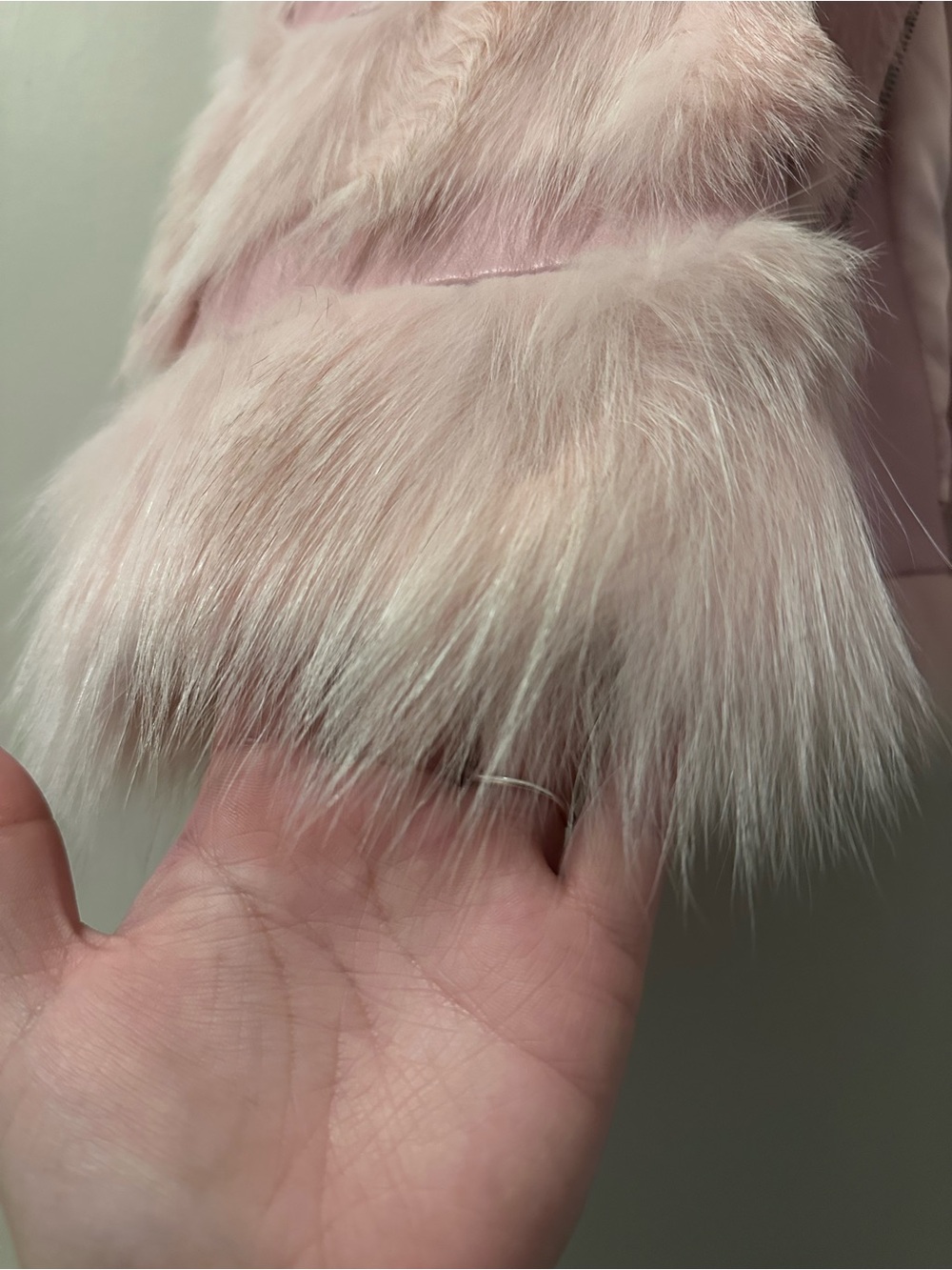 Vintage Pink Rabbit Fur Jacket - Picture 12 of 12